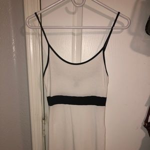 forever 21 blue and white mini dress